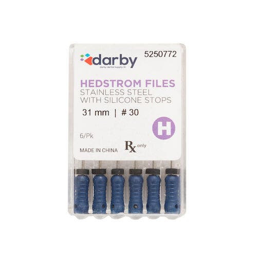 Hedstrom Files with Silicone Stops, 31mm, #30, 6/Pkg.