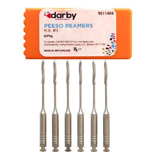 Peeso Reamers, RA, 32 mm, 3, 6/Pkg