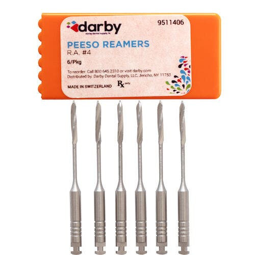 Peeso Reamers, RA, 32 mm, 4, 6/Pkg