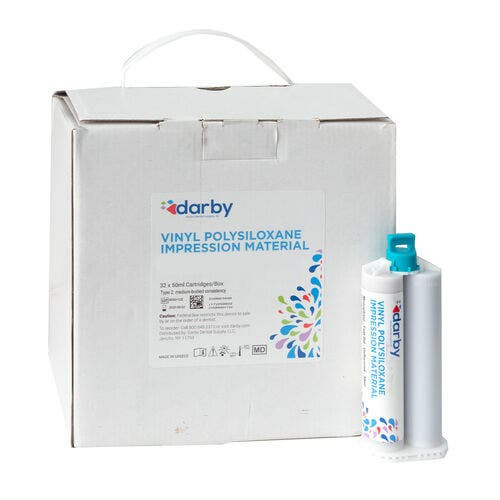 VPS Material, Light Body, Fast Set, 50 mL, 32/Box