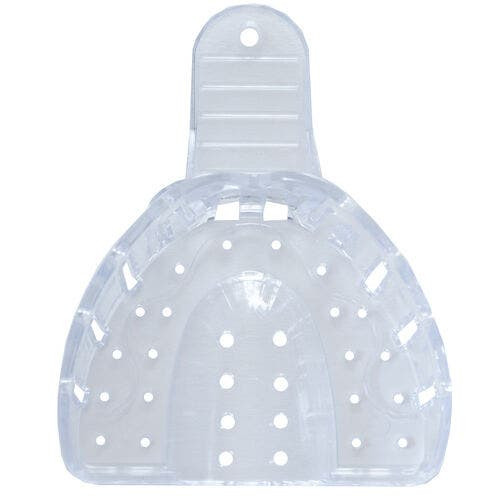 House Brand Clear Impression Trays, #3 Medium Upper, 12/Pkg
