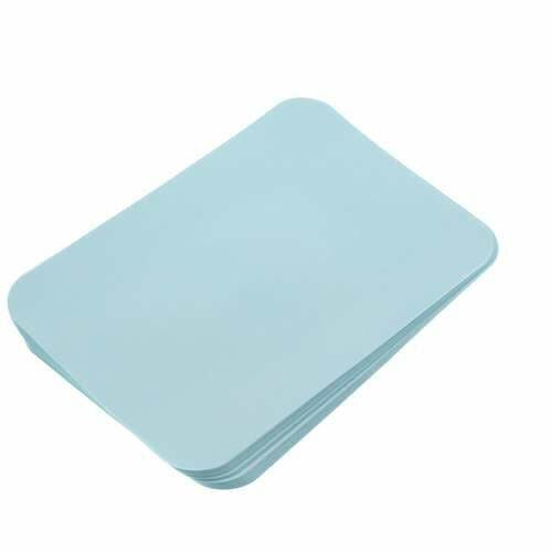 Bracket Tray Covers, , 8 1/2" x 12 1/4", 1000/Box, Blue