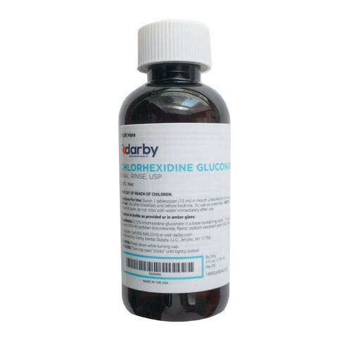 Chlorhexidine Gluconate, Oral Rinse, 4 oz, Mint