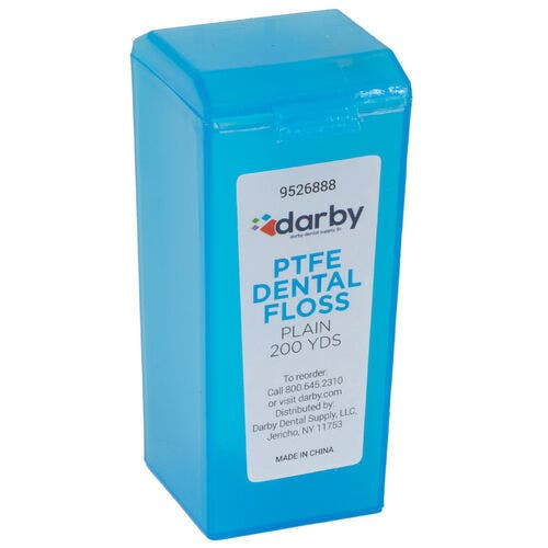 Dental Floss, PTFE, 200 yd., Plain