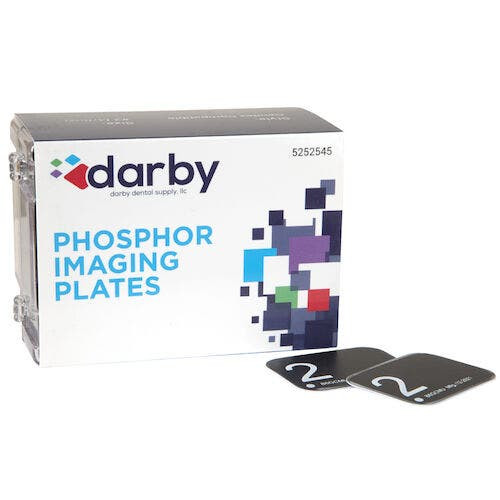 Phosphor Imaging Plates, Gendex Compatible, Size 2, 4/Pkg., Z-GT-2