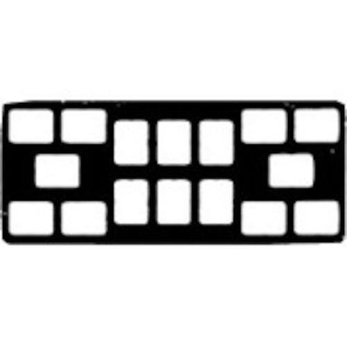 Cardboard X-Ray Mounts, 8H  #2, 6V  #2, 2BW  #2, 100/Pkg., 16-6V