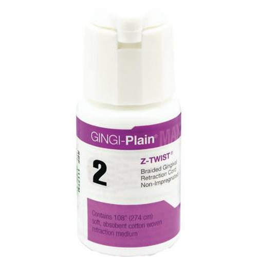 Gingi-Plain MAX Z-Twist Non-Impregnated Cord