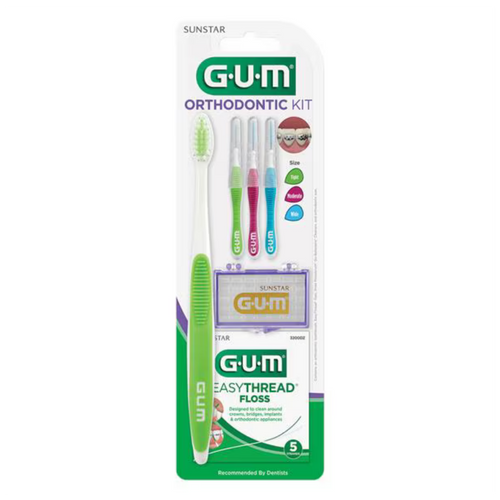 Sunstar, Ortho Toothbrush Kit 12/Bx, 124PQ