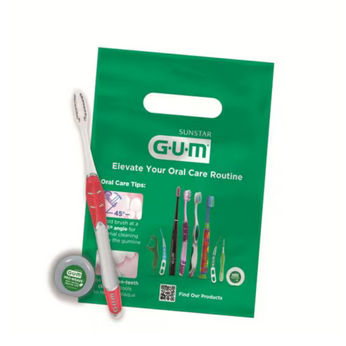 Sunstar, GUM Technique Enamel Clean Toothbrush Bundle 144/Bx, KIT4471P