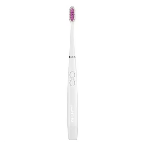 Sunstar, GUM Sonic Battery Power Toothbrush White 12/Pk, 4100UTWA
