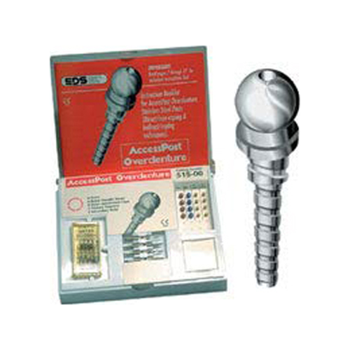 EDS, EDS' AccessPost Overdenture Stainless Steel Introductory Kit for Direct/Non-Coping Technique, 510-00