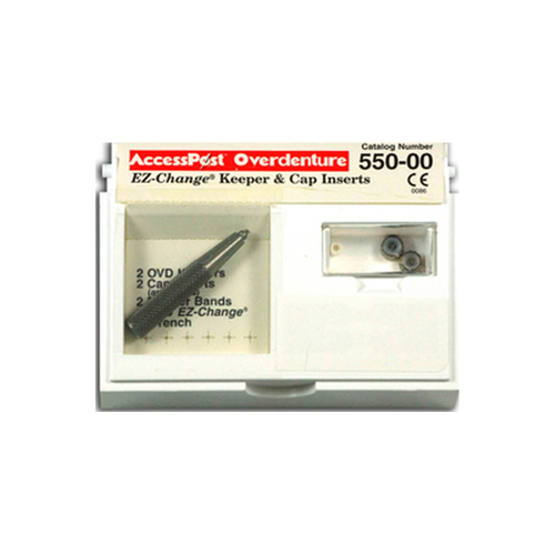 EDS, EDS' AccessPost Overdenture EZ-Change Keeper & Cap Inserts Intro Kit, 550-00
