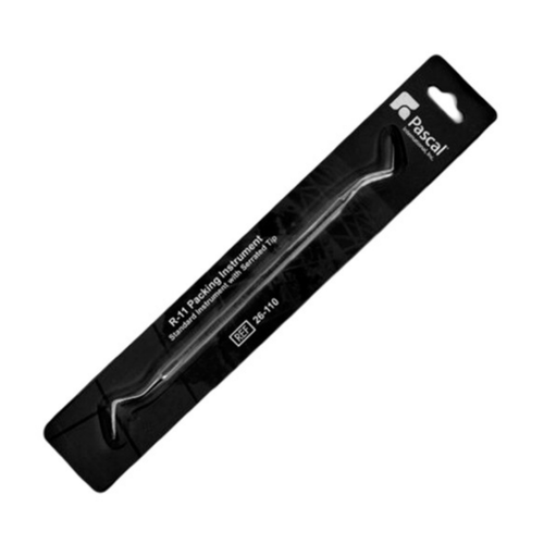 Pascal, R-11 Standard Packing Instrument, Serrated, 26-111