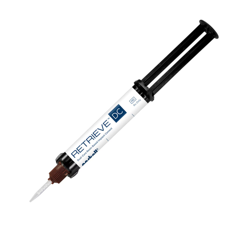 Retrieve DC Implant Cement Kit: 5 ml cartridge and 10 mixing tips (brown base) (Parkell-S251) - exp. 06/2026