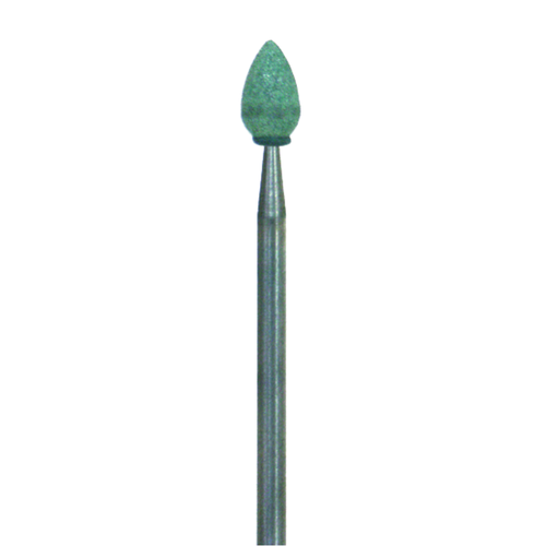 Shofu, Dura-Green Stones, 12/Pack, HP,Flame, FL4-HP, ISO # 045, 12/Pkg, 0012