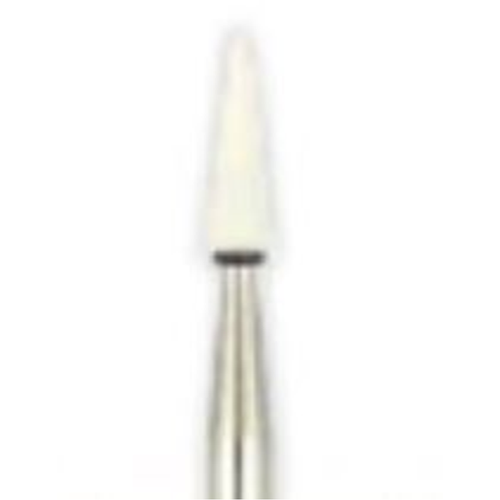 Shofu, Dura-White Stones, 12/Pack, HP, Shape CN1, ISO #024, 0201
