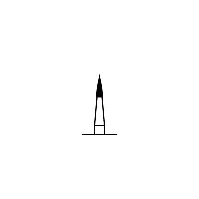 Robot Carbide Finishing Burs, FG, 3/Pack, 10 Blade, # 7903, 1.2 mm Diameter, 3.6 mm Length