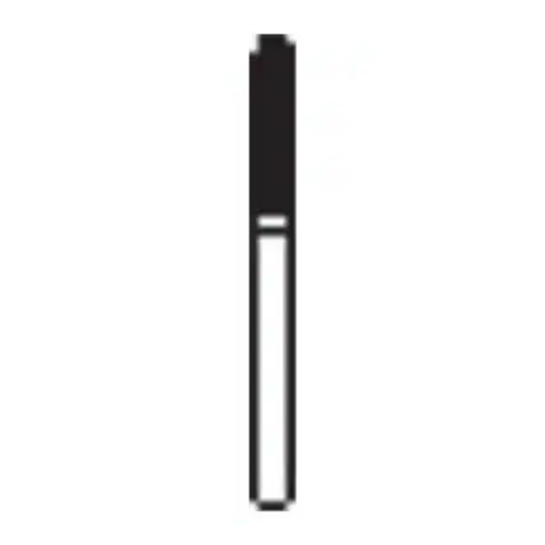 Microcopy, NeoDiamond Diamond Bur Friction Grip Medium 1116.7M, 25/Pack, ND11167M