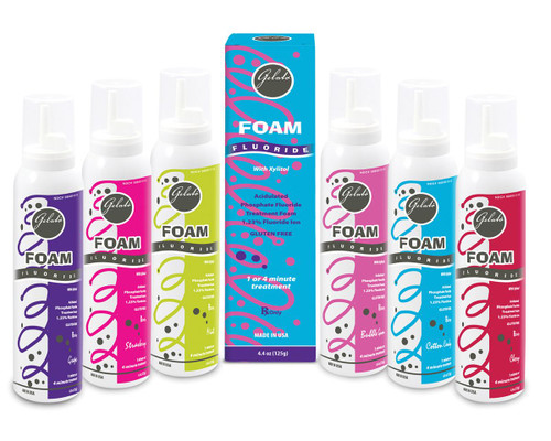Fluoride Foam Grape