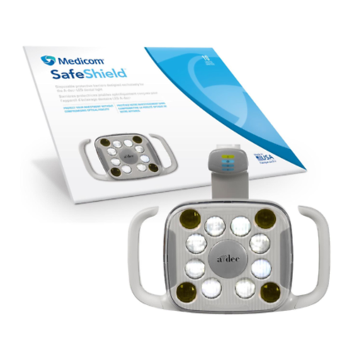 Medicom SafeShield for A-dec LED Light, 10/Pack