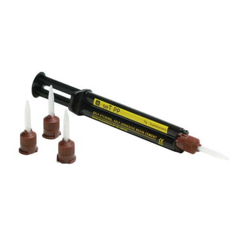 SDI, seT PP Self Etching Self Adhesive Resin Cement, Auto mix Syringe Refill, A2 Shade, 8805102