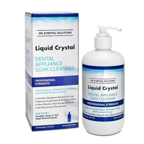 Liquid Crystal Soak Cleanser Liquid Crystal Soak Cleanser, Economy Size, 12 oz. (Dr. B Dental Solutions - CC-002) - exp. 09/2026