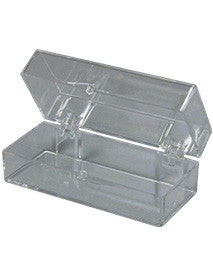 Palmero, Clear Hinged Box (2 7/8" x 1 3/16" x 1"), 76