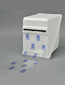 Palmero, White Polystyrene Dispenser for 4" x 6" Film, 1855