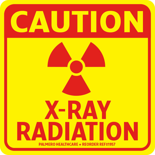 Palmero, Caution Radiation Label 5/pack, 1957