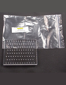 Palmero, Clear Plexiglass 100 Hole Bur Blocks,