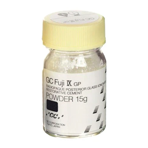 GC Fuji IX GP - A2 Packable Posterior Glass Ionomer Restorative, Regular Set, 15 Gm. Powder - exp. 04/2028