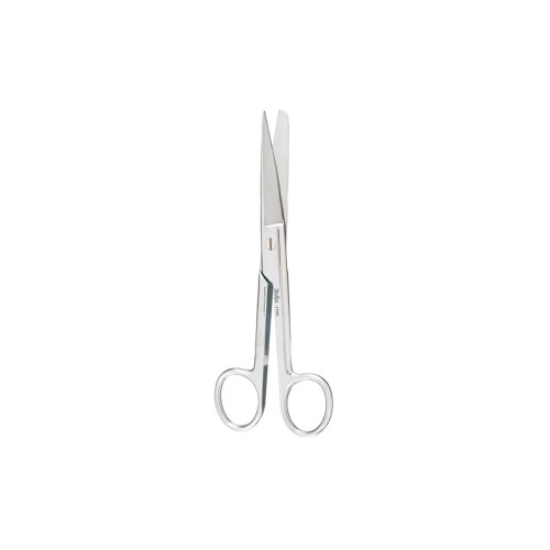 Miltex, Utility SCS 6-1/2, STR, Sharp/Blunt, 1 SERR Blade, 1700