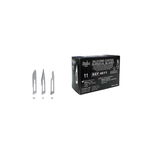 Miltex, Silicone Surg Blades 10 100 Per Box Sterile, 4610