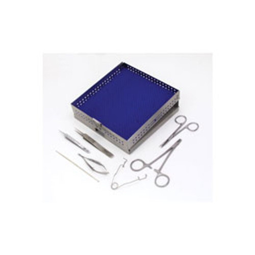 Miltex, Microsurgical in strument Kit W/ Cassette And Mat, 6890