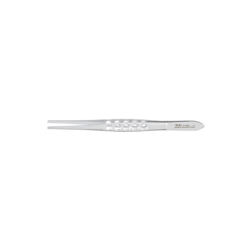 Miltex, Tissue Forceps, 5-5/8, 1X2 Teeth, Serrated Handles, 6-44