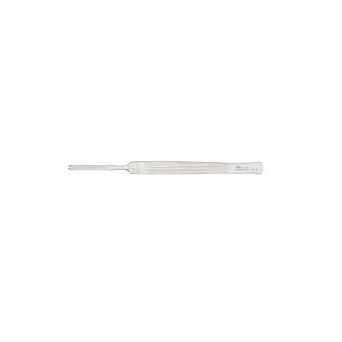 Miltex, Joseph Button End Knife, 6-1/2, Angled, 4mm Wide, 21-40