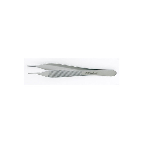 Miltex, Hudson (Ewald) Dressing Forceps 4-3/4, Serrated, 6-112