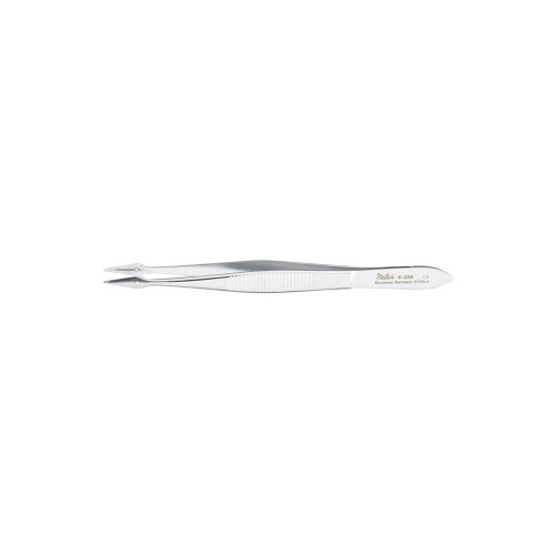 Miltex, Carmalt Splinter Forceps 4-1/8, Curved, Serrated, 6-310
