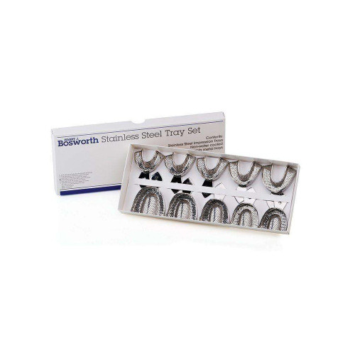 Keystone, Set 104(8) SS Solid Trays *B, 0921335