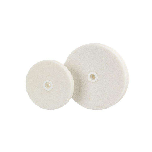Keystone, White Knock Down Wheel, 3 x 3/8, 1900080