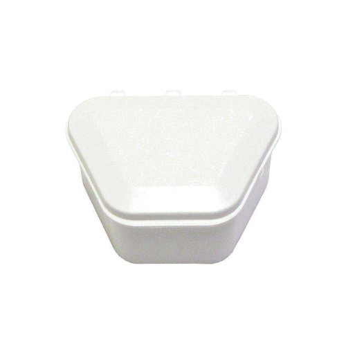 Keystone, Denture Cup White 120 Ea, 9576680