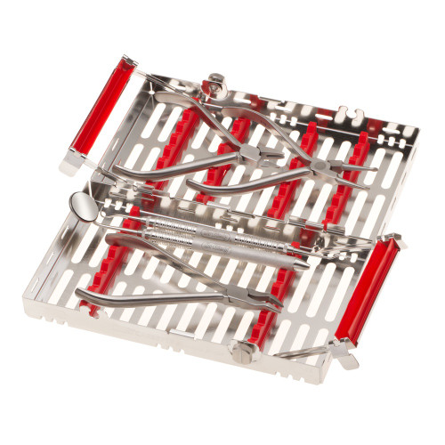 HuFriedy, DOUBLE-DECKER ORTHO YELLOW Cassette, IM9145-OR