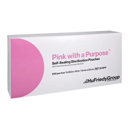 HuFriedy, Pink Pur Pouch 5.25x10, SCMPP