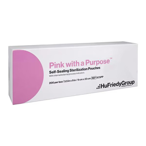 HuFriedy, Pink Pur Pouch 3.5x9, SCSPP