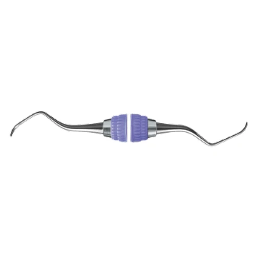Barnhart Curette double end 1/2 Rigid  6 Satin Steel Handle