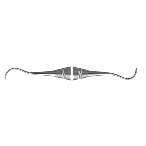 Indiana Curette double end 17/18  8 ResinEight Handle