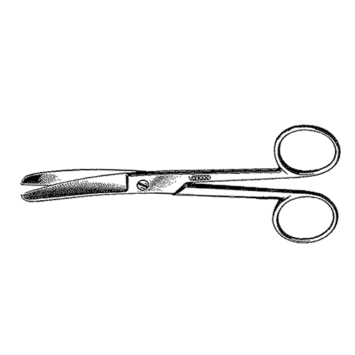 Scissors 4.5 Curved