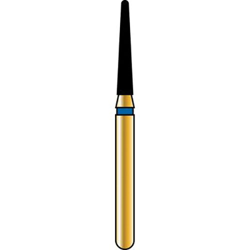 Alpen FG 856C 014 Round End Taper Diamond Bur 5/Pk