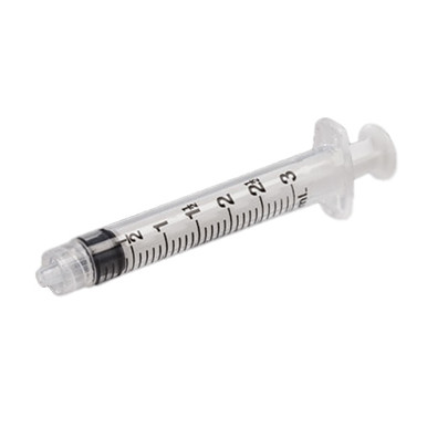 SYRINGE SINGLE USE STERILE 3 PIECES LUER LOCK 1ML NIPRO - SY3-1LC