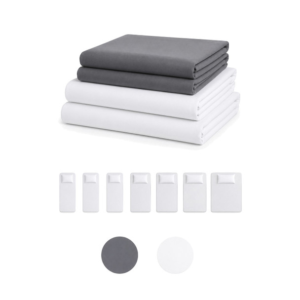 Premium Hospital Bed Sheet Set (1000 thread ct)